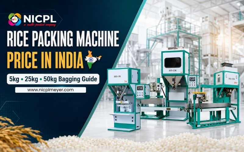 Rice Packing Machine Price in India — 5kg, 25kg, 50kg Bagging Guide