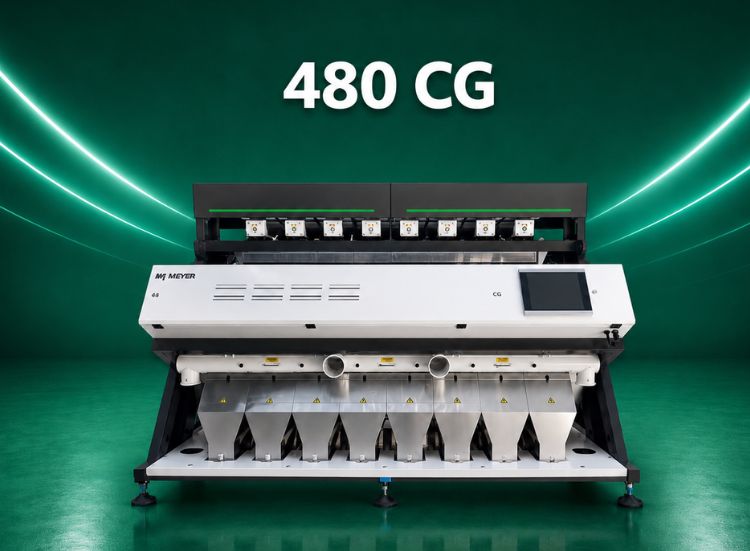 MEYER CG.4.0 AI Color Sorter for Peanuts, Rajma, Cashew & Big Commodities