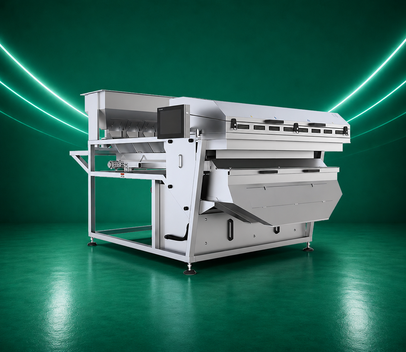 KF Series (Single-layer, Four-viewing) Multi-usage Color Sorter