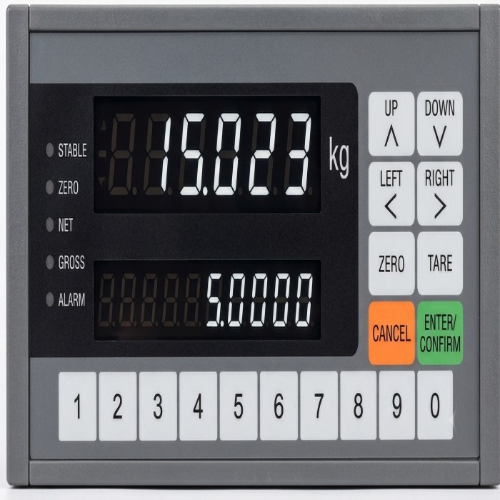 Precision Dual Display Weighing Controller