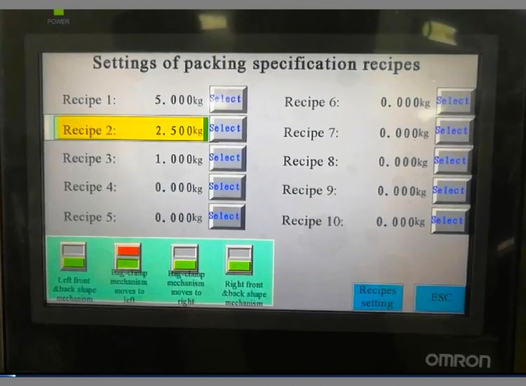LZB-500-F5 Vacuum Packing Machine for 1–10kg Flat Packs