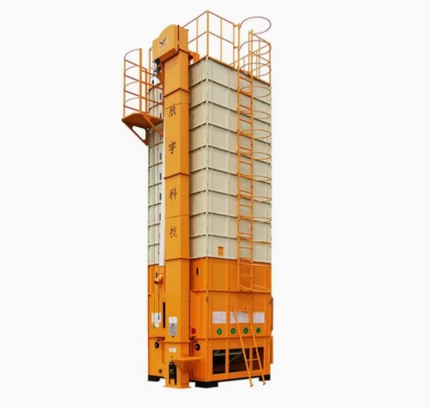Cross Flow Grain Dryer With Auger