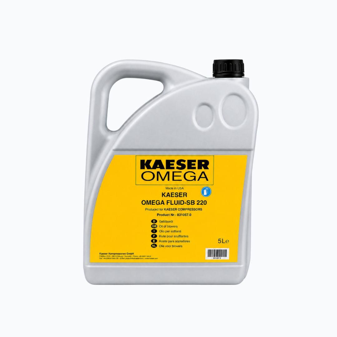 Omega Fluid SB-220 Synthetic Blower Oil 5 Ltr